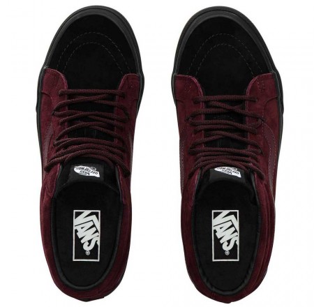 vans sk8 mid bordeaux