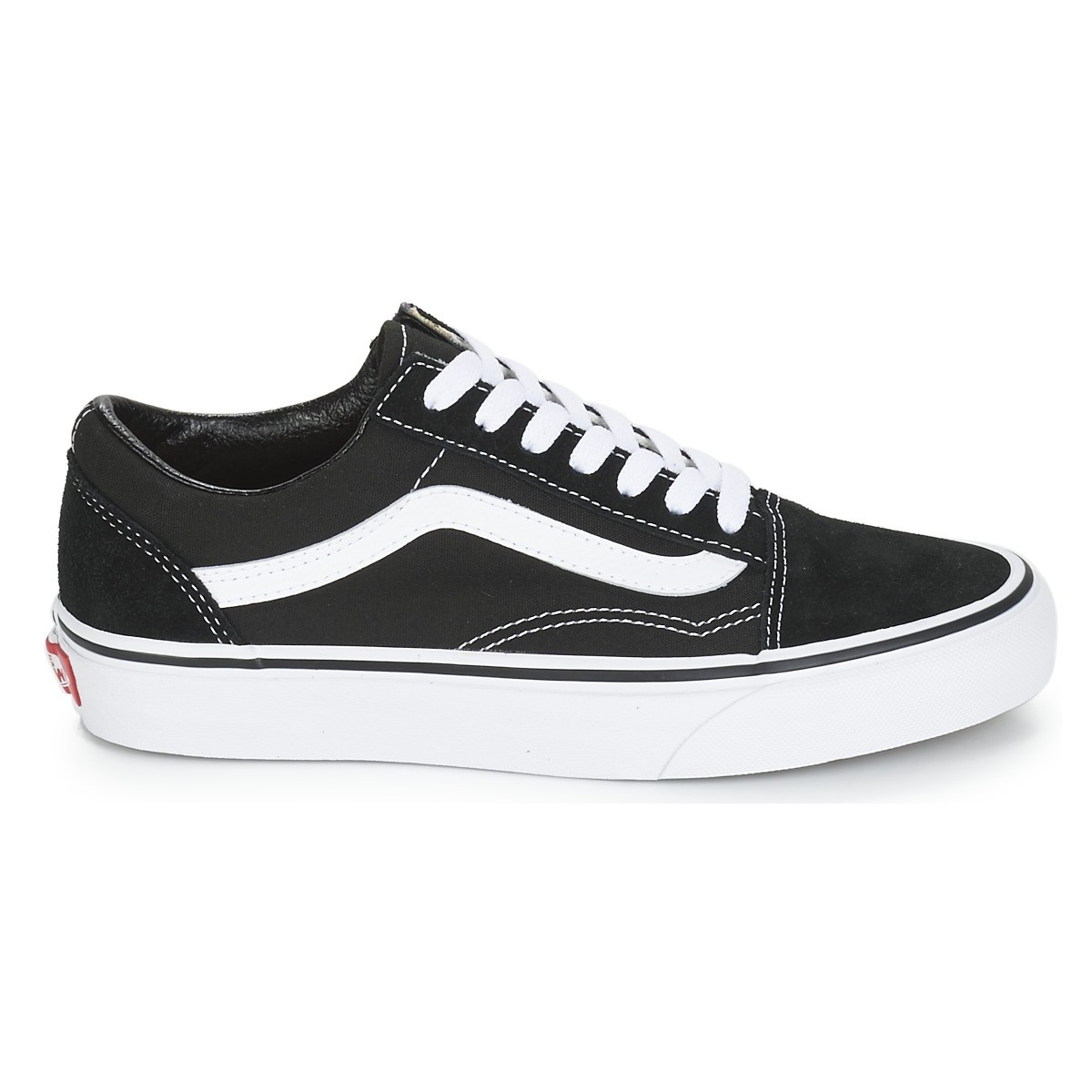 Vans Old Skool scarpe basse da skate in pelle scamosciata e tela